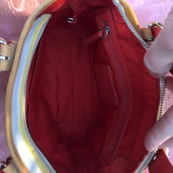 Striped Coach purse - Picture 6 of 7